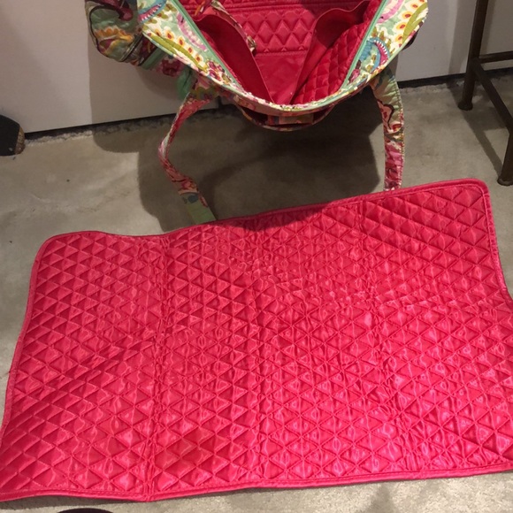 Vintage Vera Bradley, diaper bag or Can be used as a a weekender bag. - Picture 7 of 11